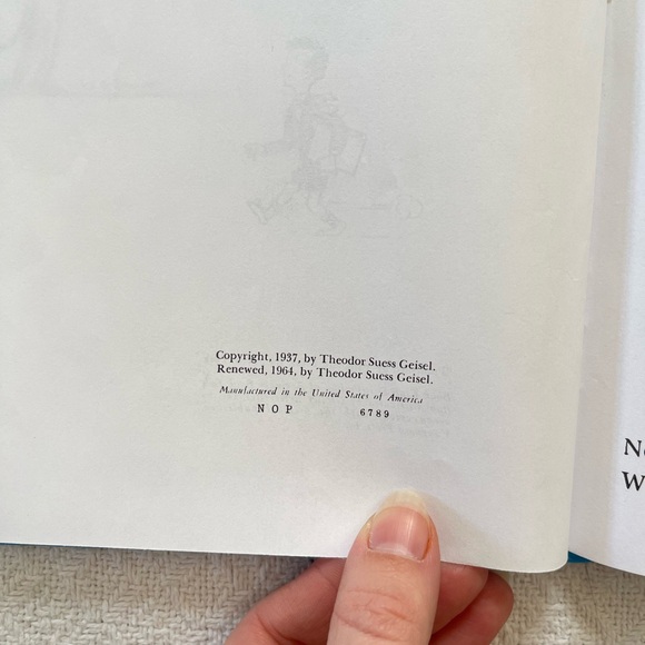 And To Think That I Saw It On Mulberry Street 1964 Book Club Edition Dr Seuss - Picture 8 of 8